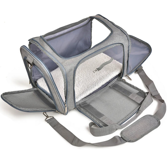 Portable Pet Travel Backpack – Soft Carrier for Small Dogs & Cats