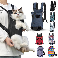 Camouflage Outdoor Dog Backpack Carrier – Breathable Travel Bag