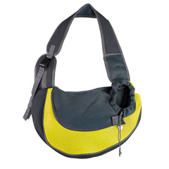Pet Carrier Sling Backpack – Mesh Travel Shoulder Bag for Cats & Dogs