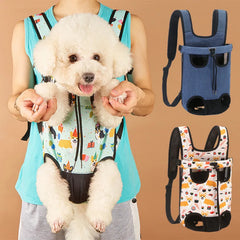 Camouflage Outdoor Dog Backpack Carrier – Breathable Travel Bag
